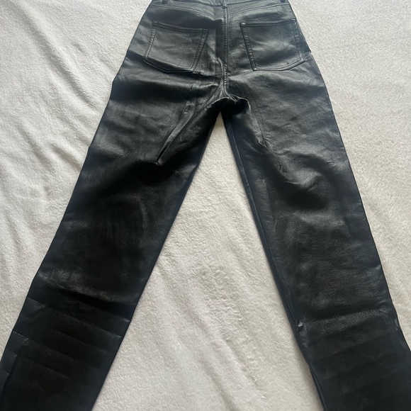 ARITZIA MELINA PANT BLACK - Picture 3 of 3